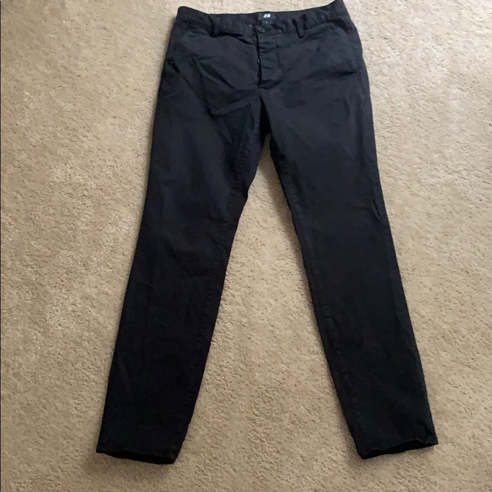 H&M black khakis